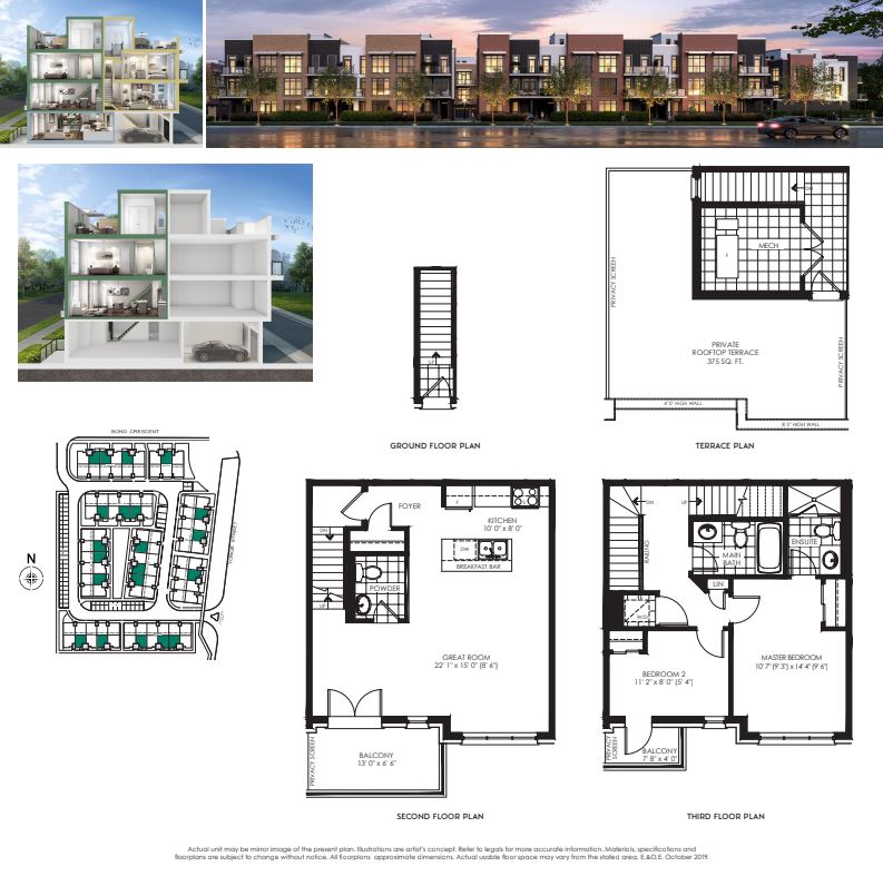 Floor plan of The Grant