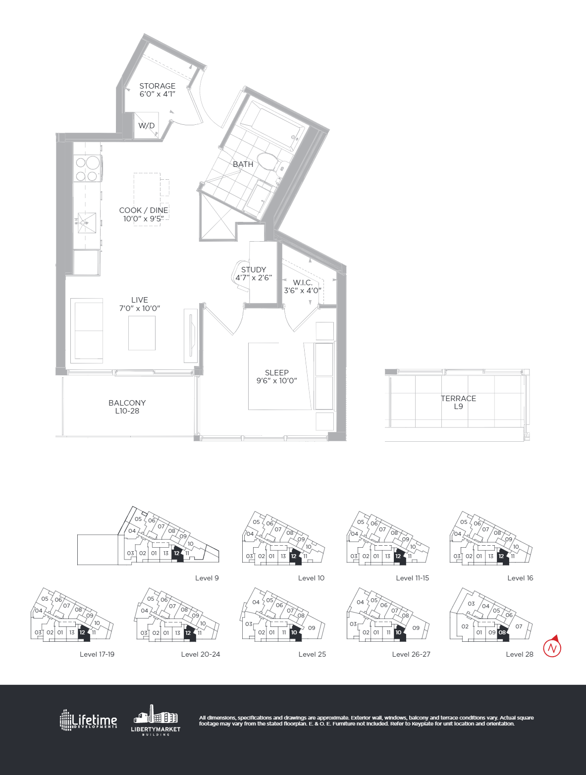 Floor plan of LT 470